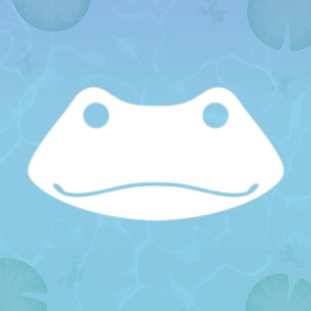 Toadbot with toads and frogs icon