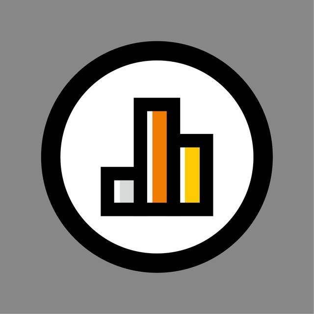 Channel analytics bot from telemetr.me icon