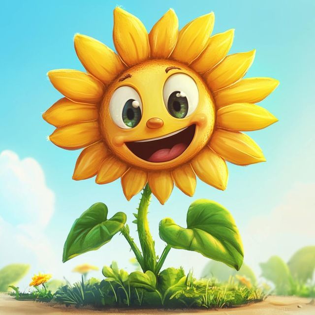 Sun farmer icon