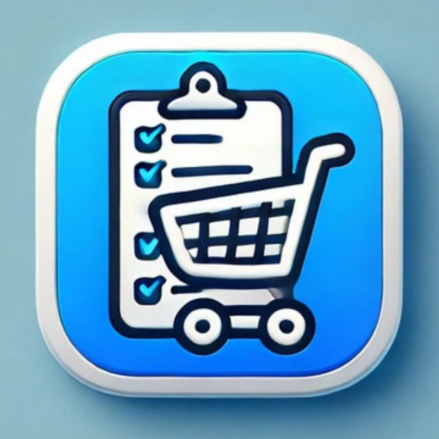 Shopping list icon