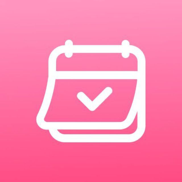 Menstrual calendar icon