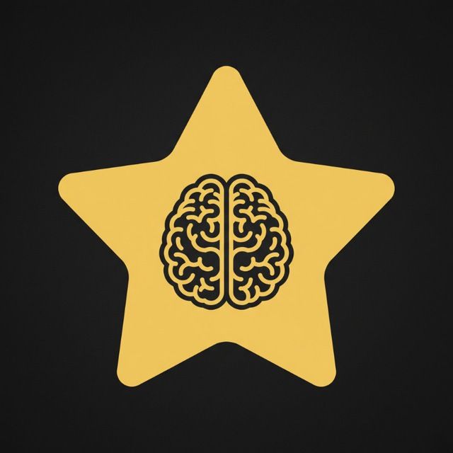 🧠 stars for intelligence icon